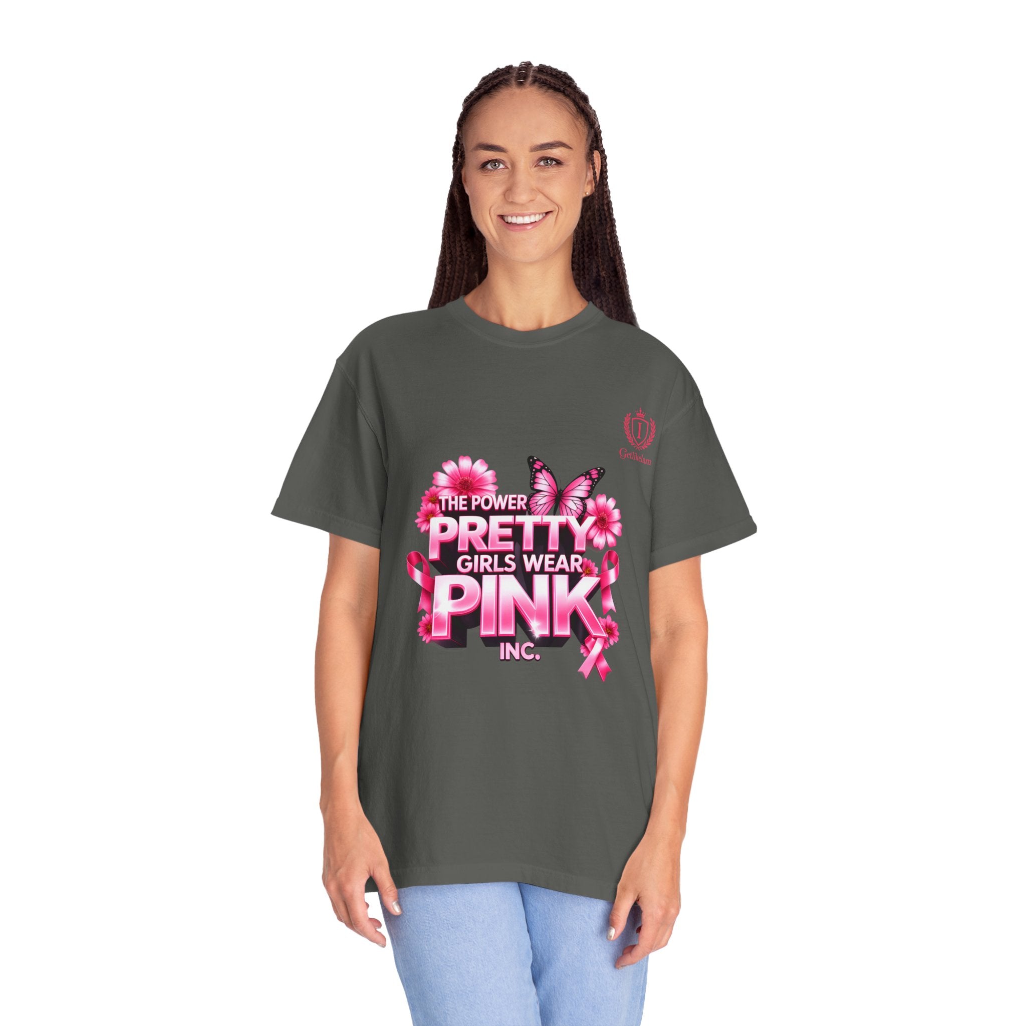 Pretty Girls Wear Pink T-Shirt —  Cancer Awareness Graphic Tee