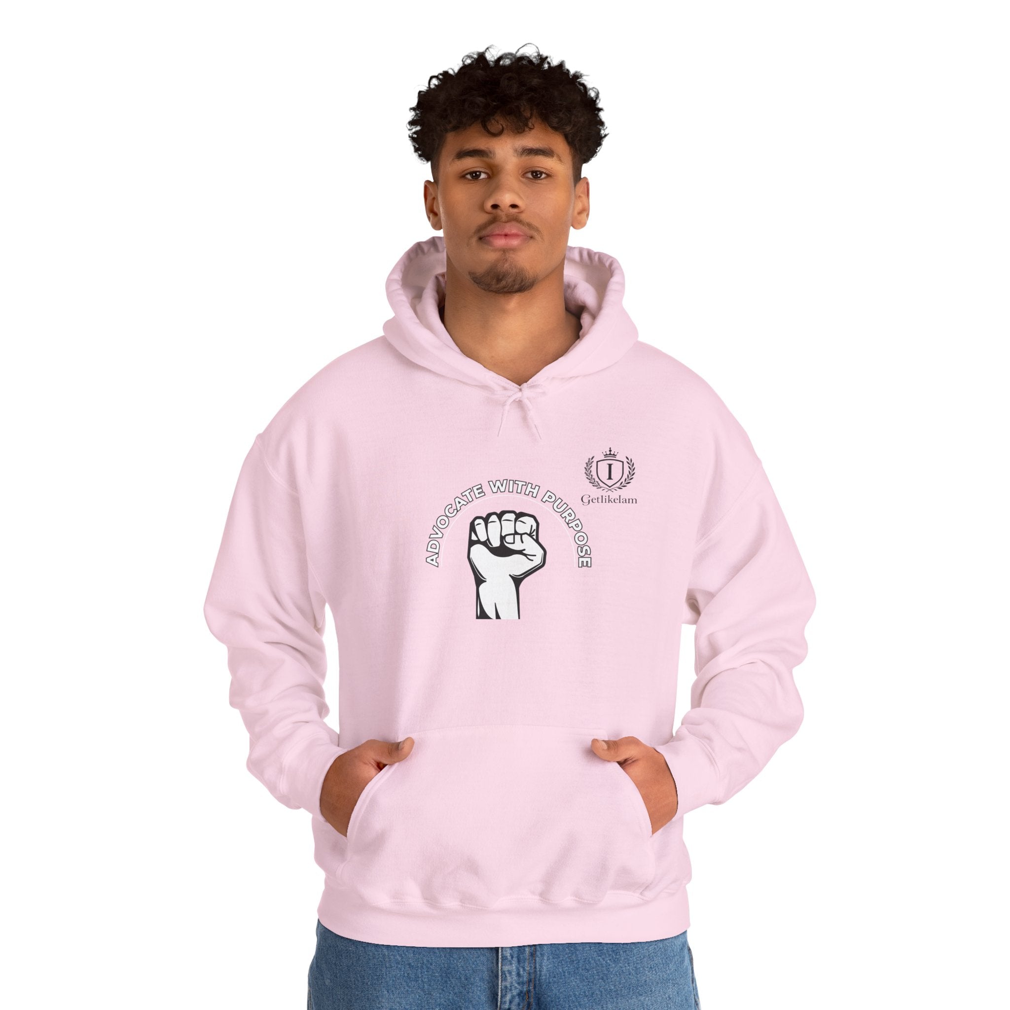 Equal Rights Fist Hoodie — "Together With Purpose" Empowerment Sweatshirt