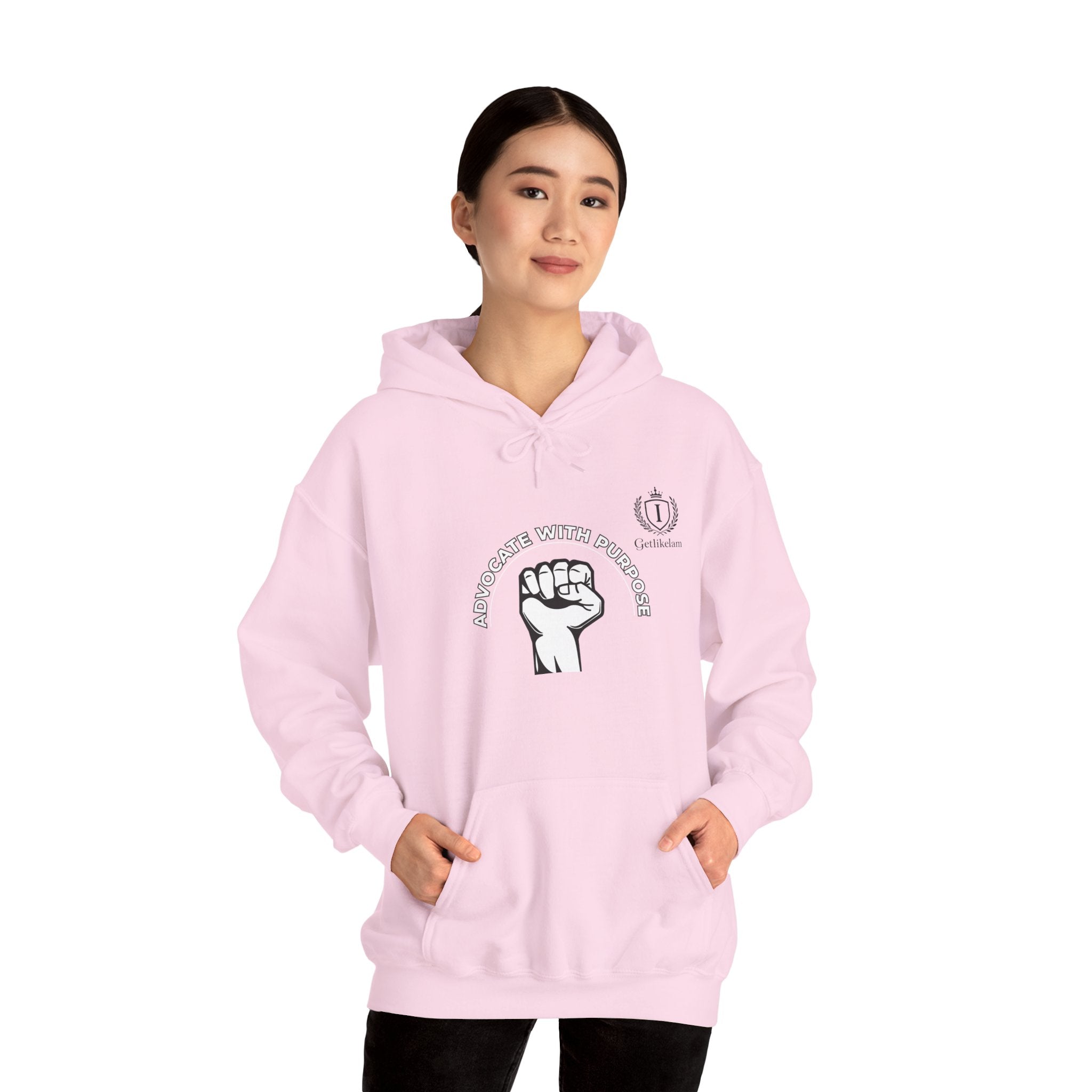 Equal Rights Fist Hoodie — "Together With Purpose" Empowerment Sweatshirt
