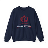 Unisex Crewneck Sweatshirt – Patriotic Military Tribute Sweatshirt for Veterans & USA Pride