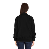 No One Fights Alone Bomber Jacket - Cancer Awareness Women's Bomber