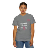 No One Fights Alone T-Shirt — Cancer Awareness Support Tee