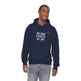 Cancer Awareness Hoodie — "No One Fights Alone" Support Hoodie