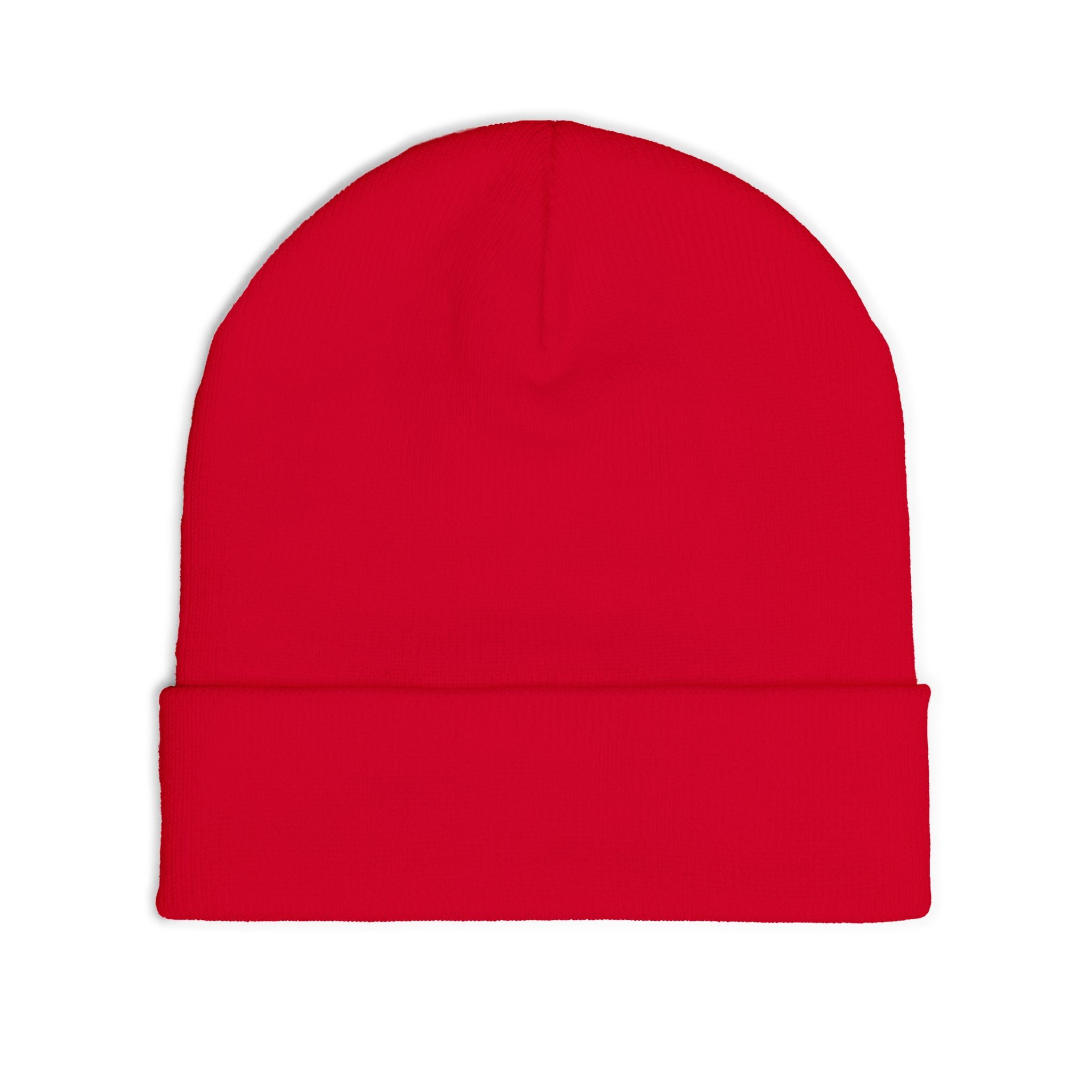 Embroidered 'God Bless Ukraine' Knit Beanie — Supportive Winter Hat