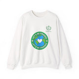 Friendship Earth Crewneck Sweatshirt — "Let's Be Friends" Graphic