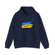 Ukraine Pride Hoodie — "Боже благослови Україну" Blue & Yellow Flag Design