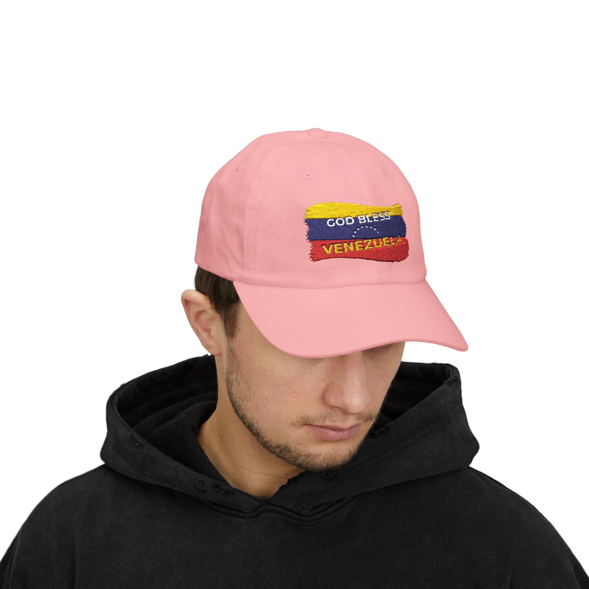 Dad Cap - God Bless Venezuela Embroidered Flag Baseball Hat