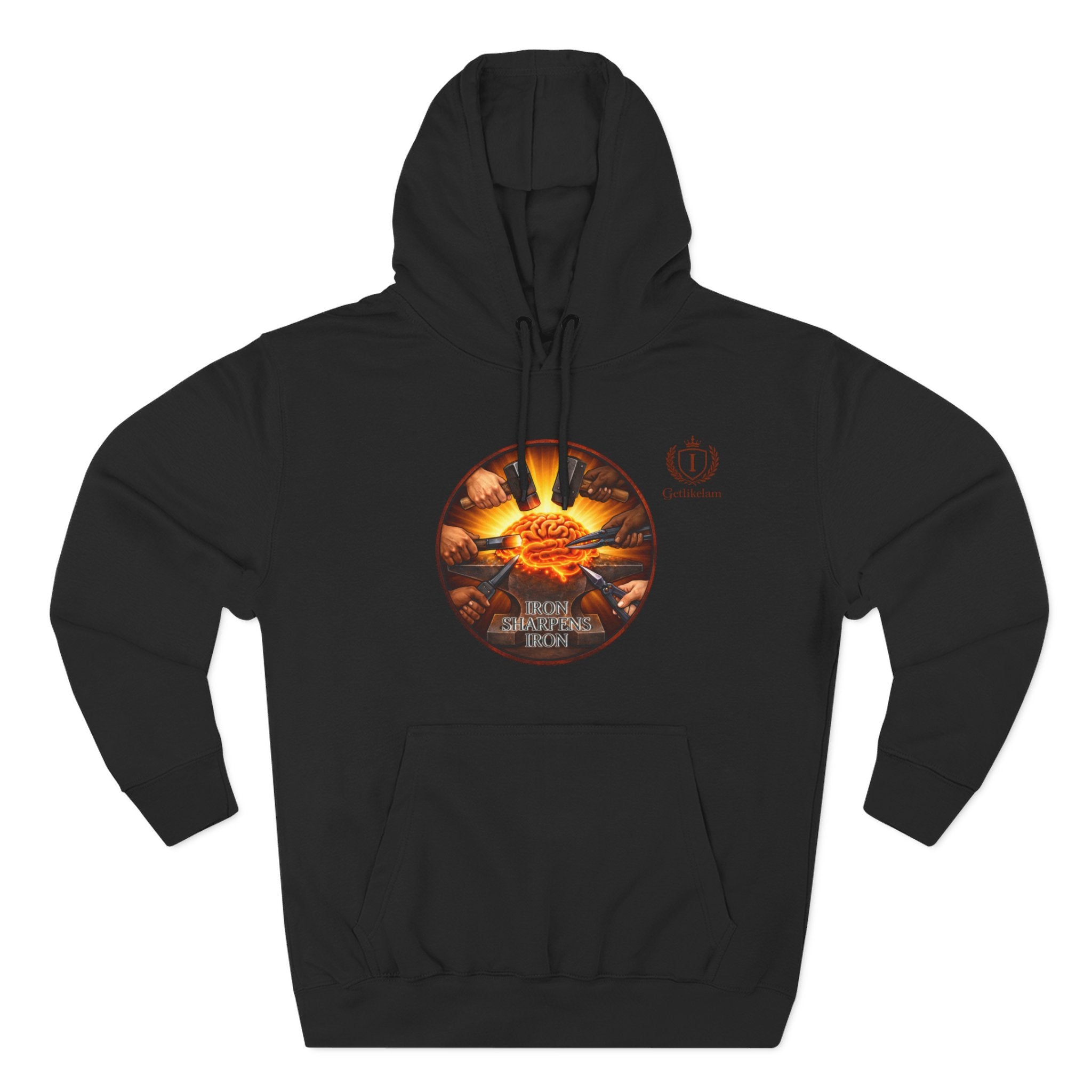 Iron Sharpens Iron - Fleece Hoodie
