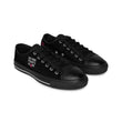 No One Fights Alone Canvas Sneakers — Men’s Cancer Awareness Shoes