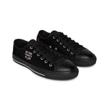 No One Fights Alone Canvas Sneakers — Men’s Cancer Awareness Shoes