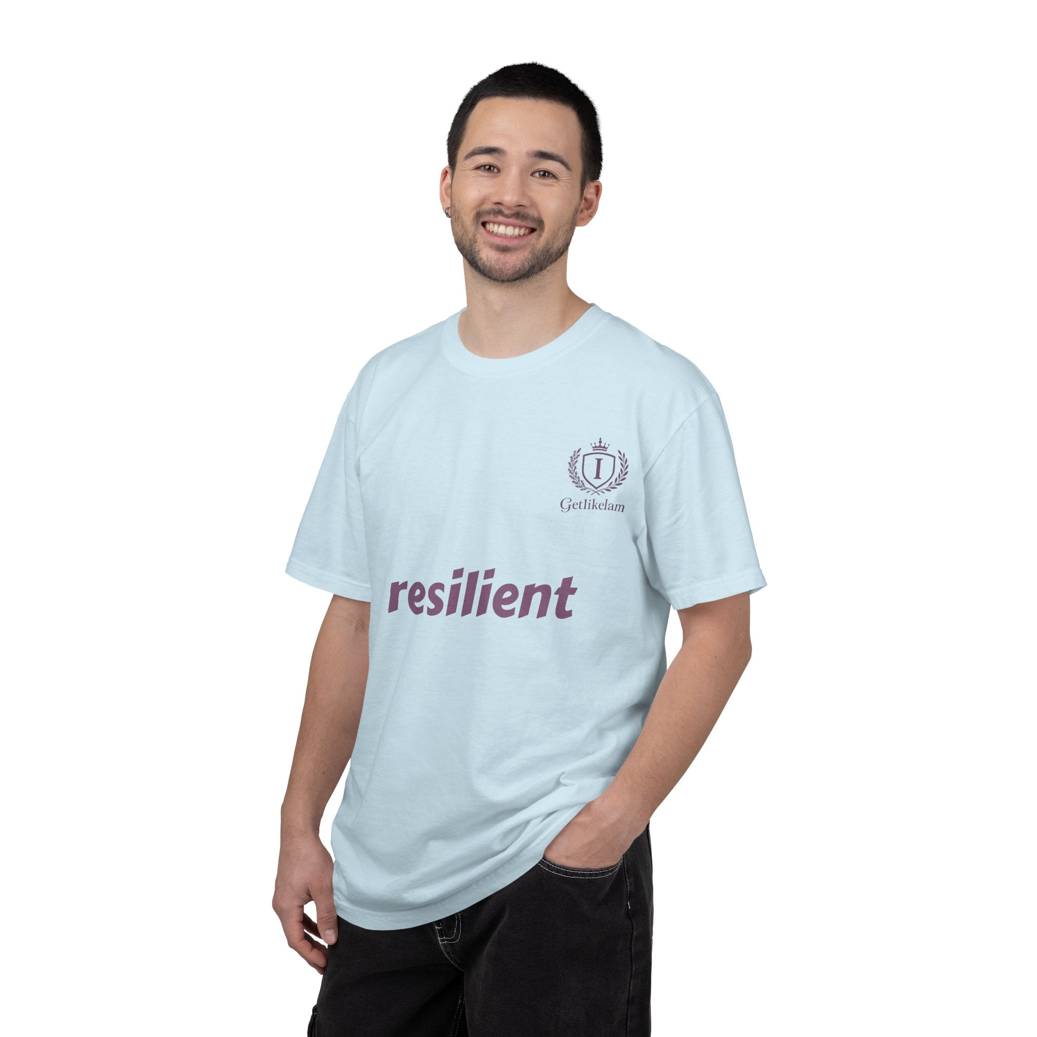 resilient Graphic T-Shirt — Casual Hashtag Tee for Everyday Wear