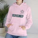 Redeemed Hoodie — Christian Faith Pullover with 'Redeemed' Script