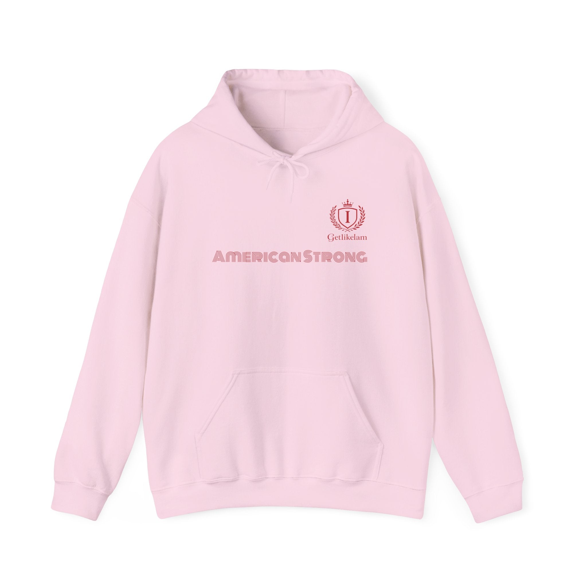 American Strong Hoodie – Patriotic USA Pullover
