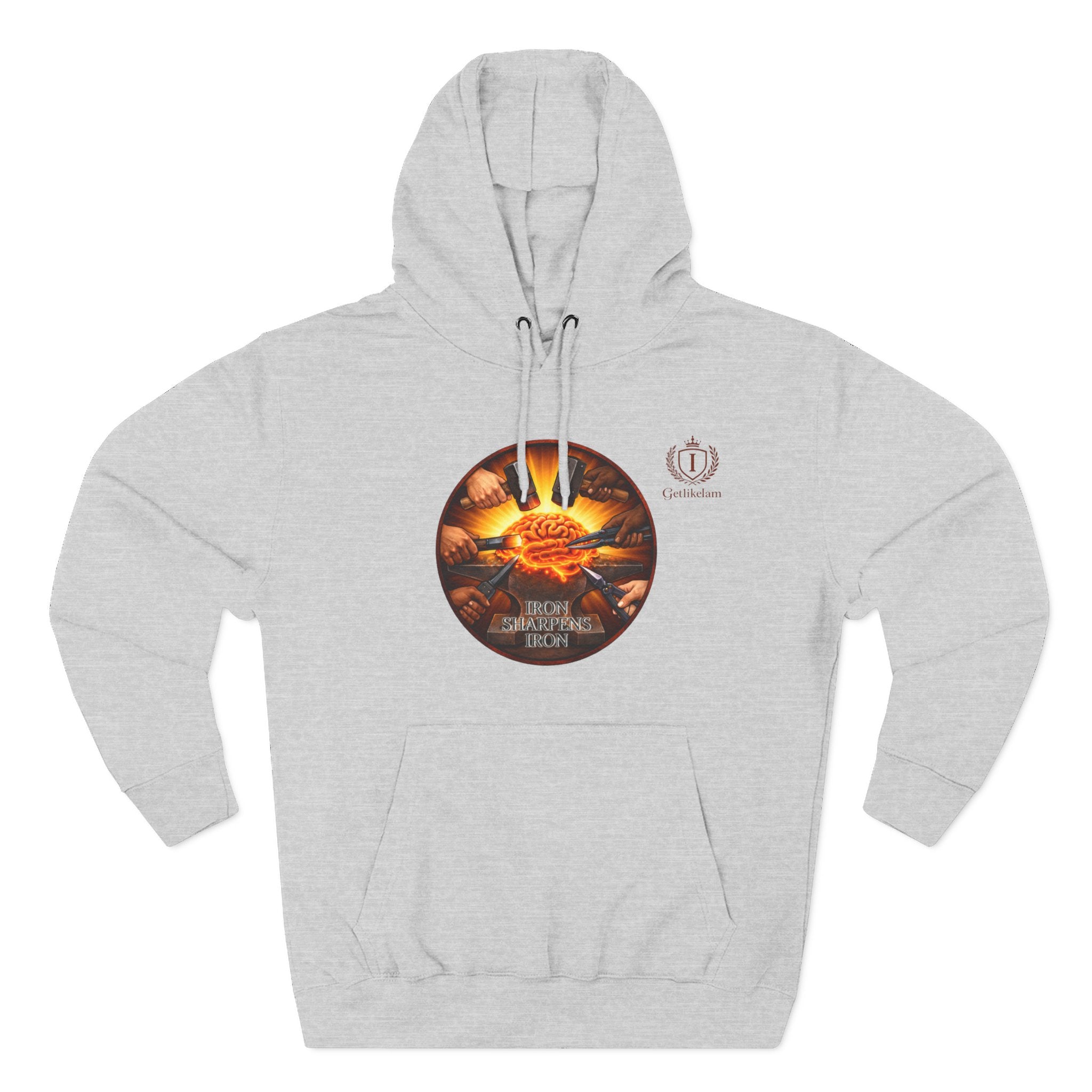 Iron Sharpens Iron - Fleece Hoodie
