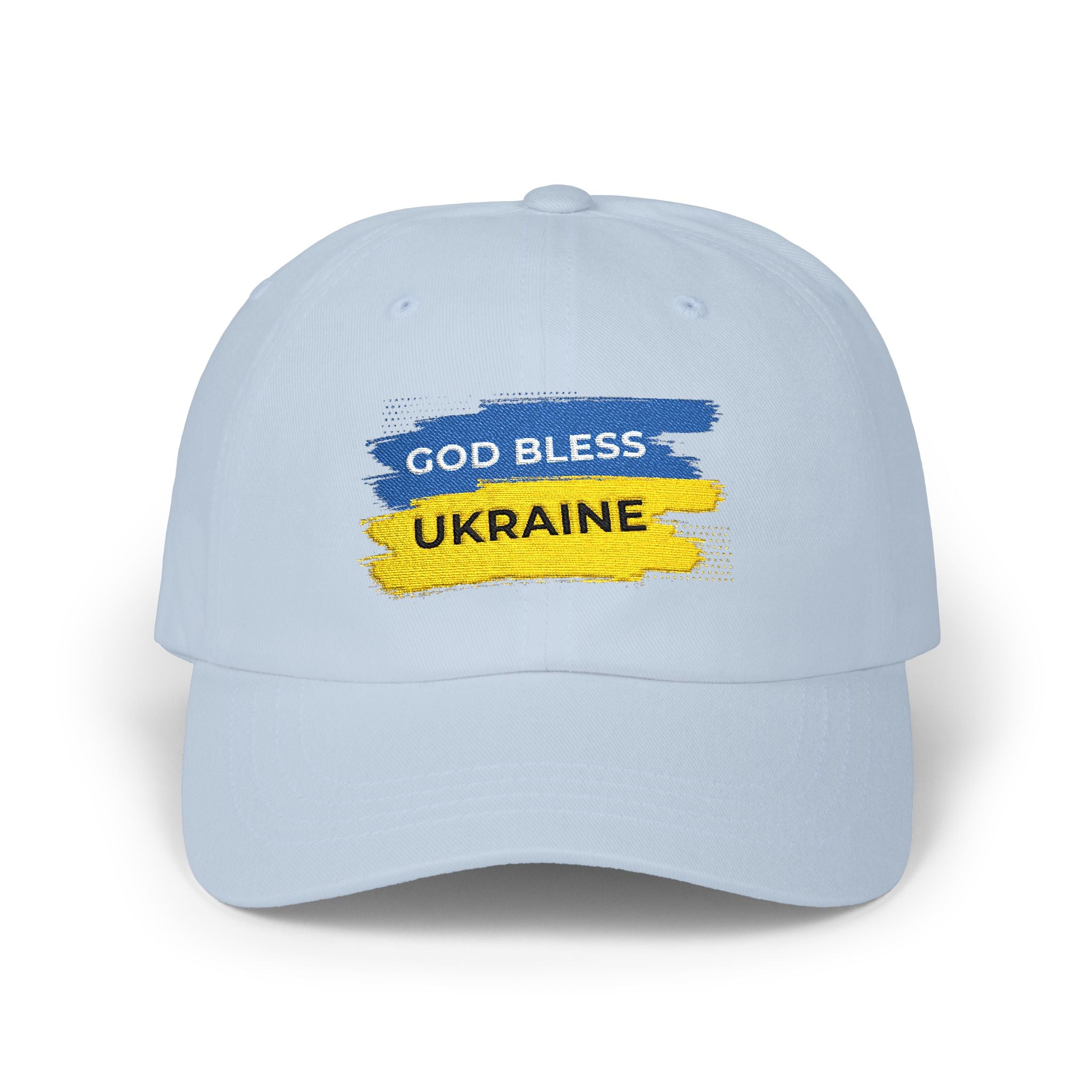 God Bless Ukraine Cap — Embroidered Baseball Hat