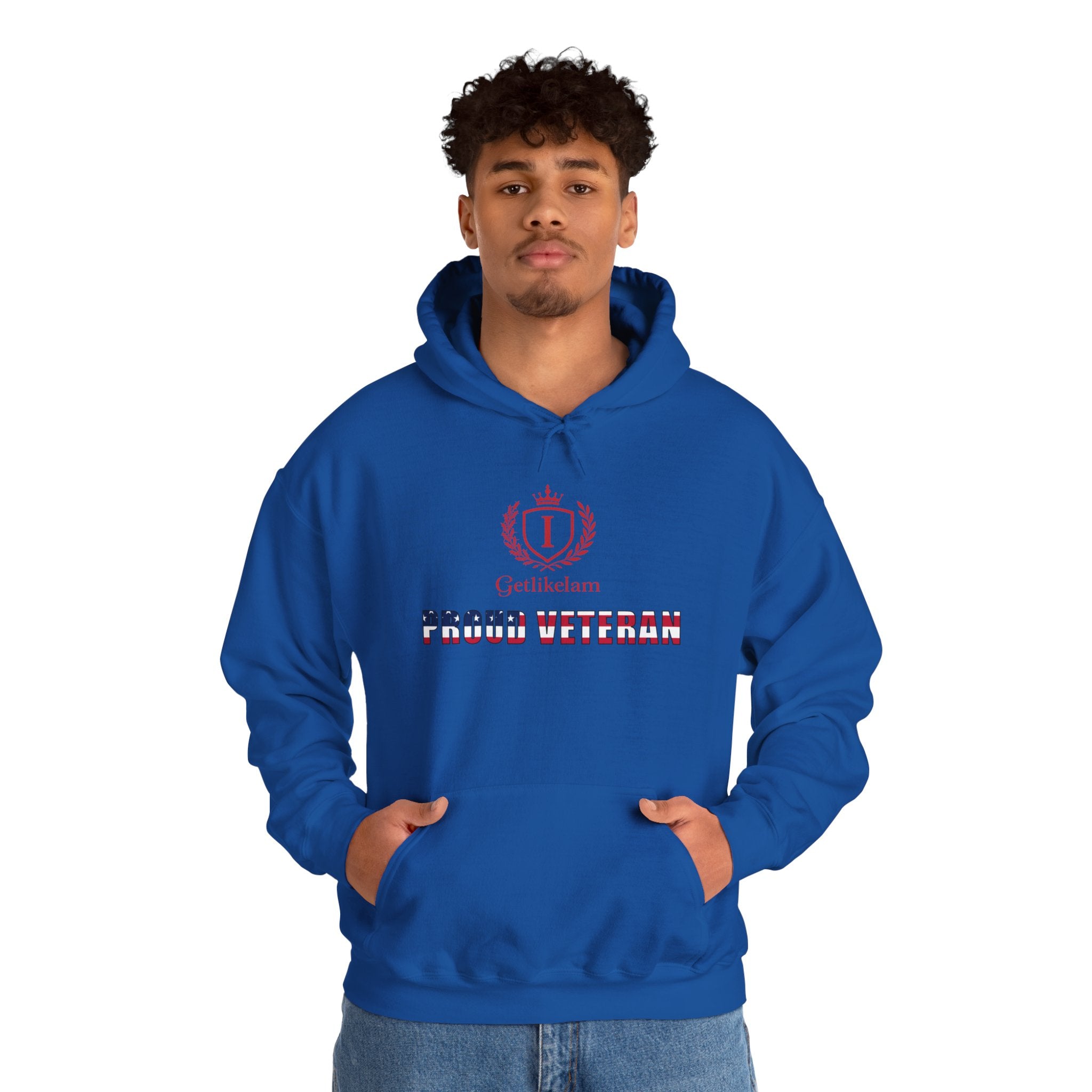 Unisex Hoodie – Patriotic Military Tribute Sweatshirt for Veterans & USA Pride