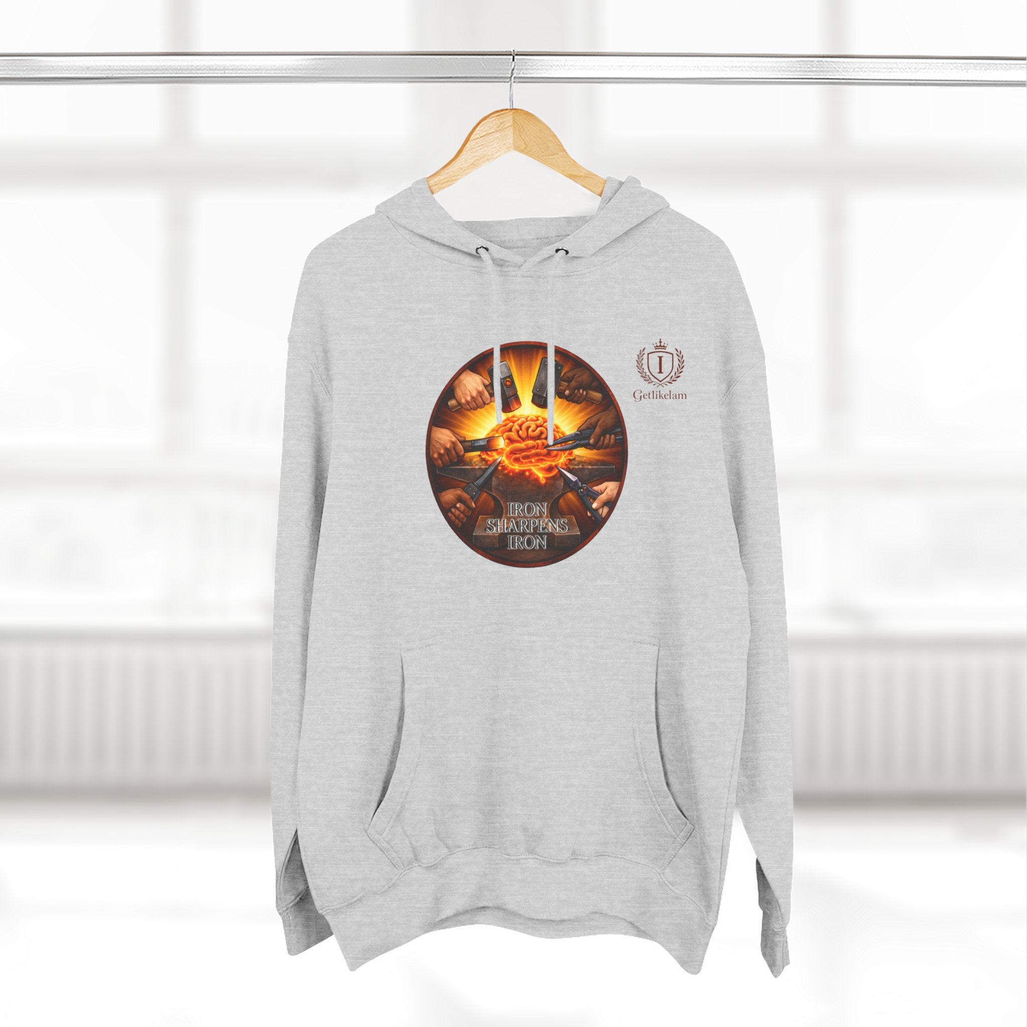 Iron Sharpens Iron - Fleece Hoodie