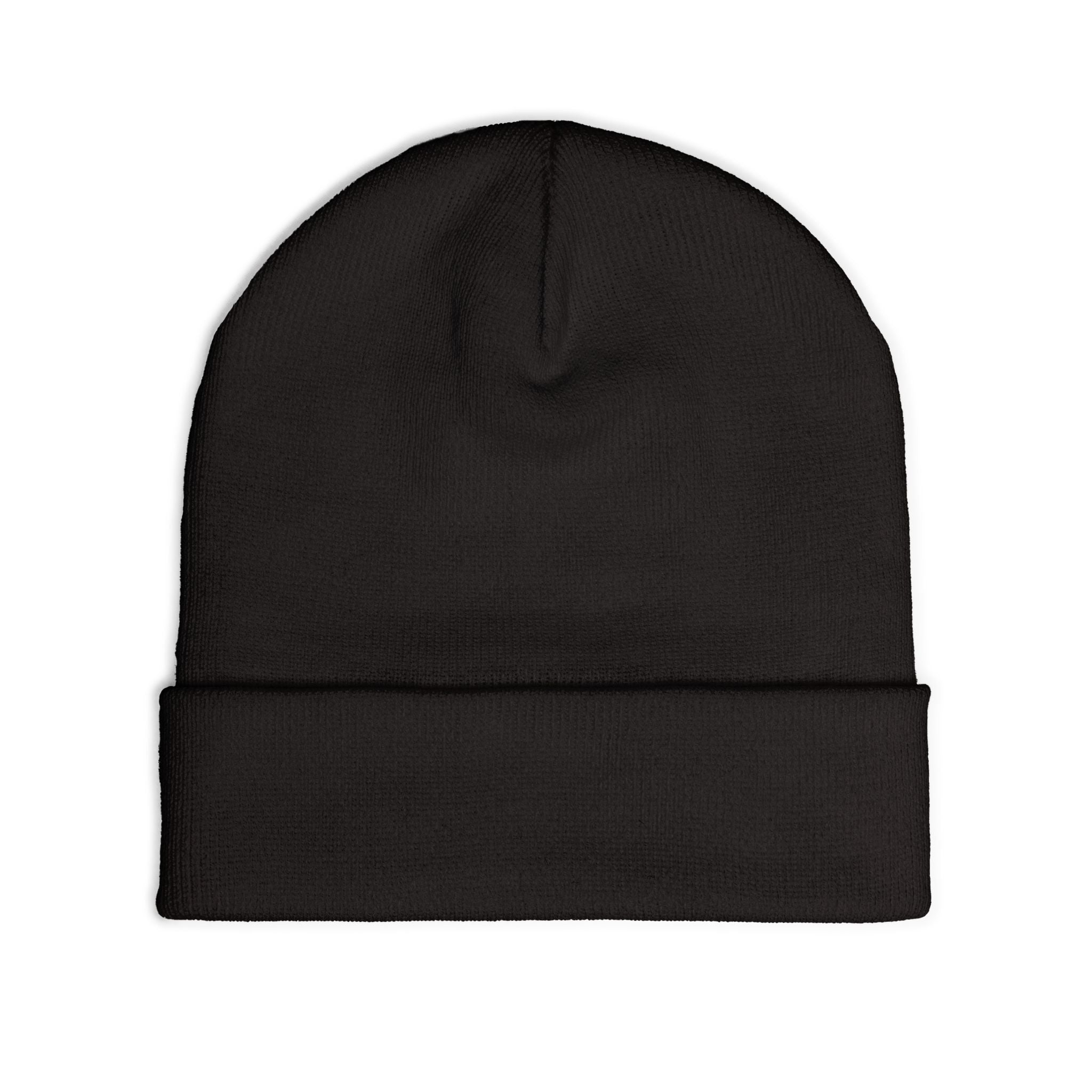 Embroidered 'God Bless Ukraine' Knit Beanie — Supportive Winter Hat