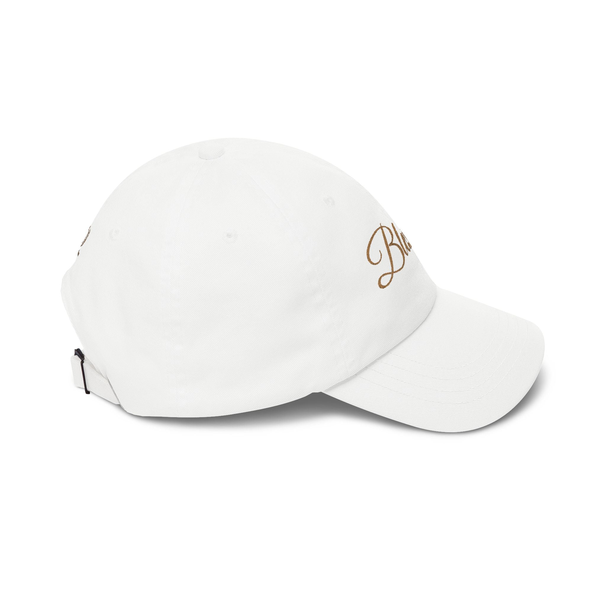 Blessed Embroidered Dad Cap — Classic White Adjustable Baseball Hat