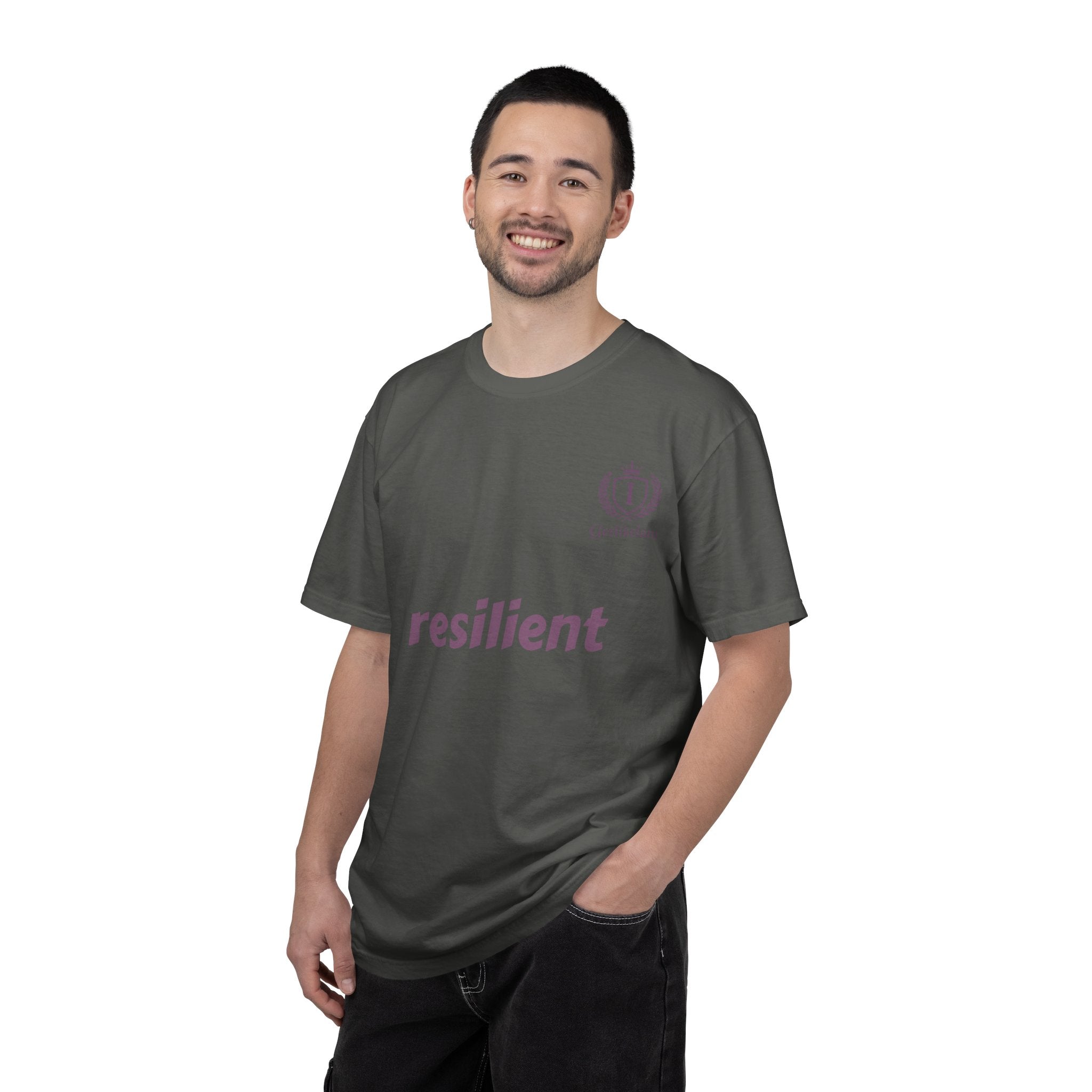 resilient Graphic T-Shirt — Casual Hashtag Tee for Everyday Wear