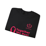 Cancer Awareness Crewneck - "Together We Beat Cancer" Sweatshirt