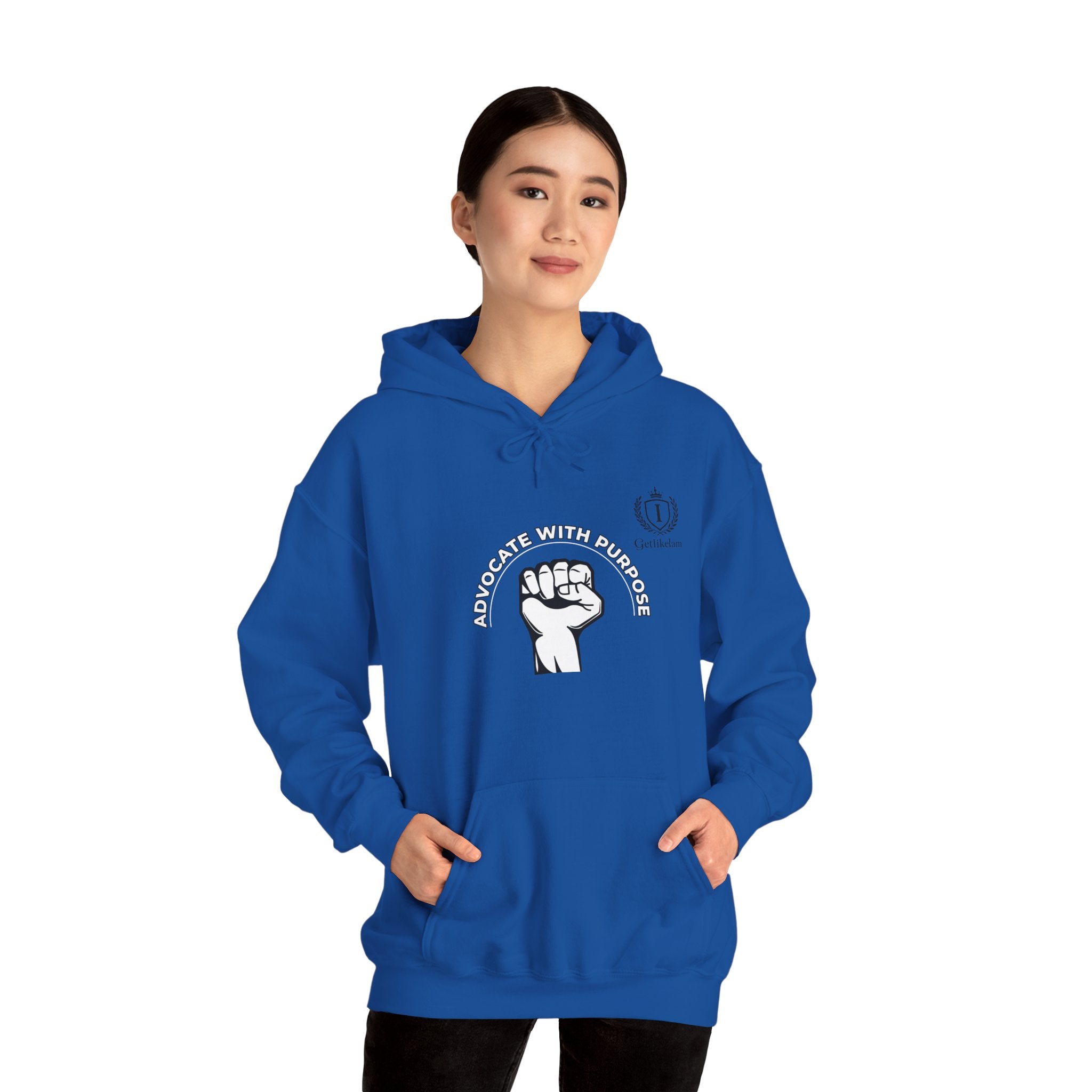 Equal Rights Fist Hoodie — "Together With Purpose" Empowerment Sweatshirt