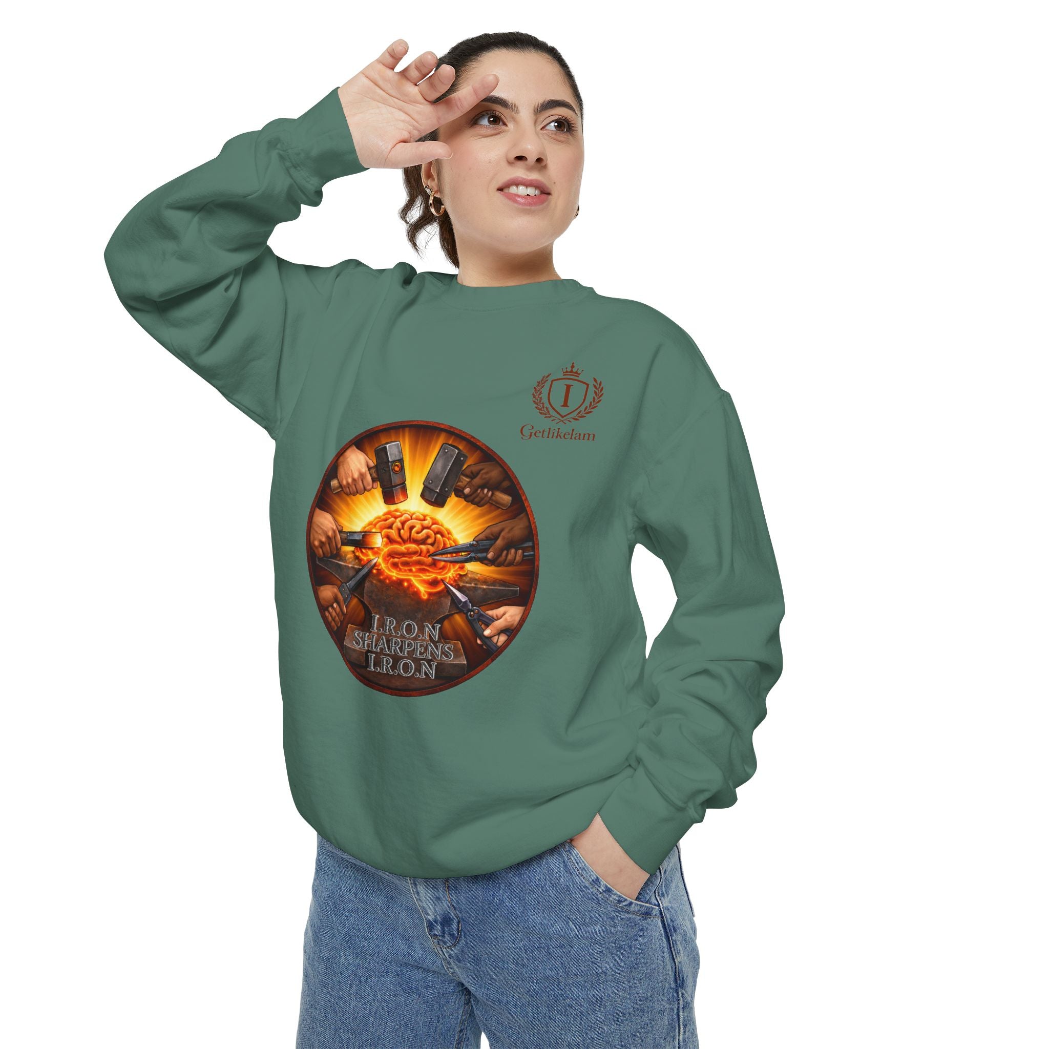 Iron Sharpen Iron Crewneck Sweatshirt