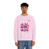Pink Butterfly 'Pretty Girls Wear Pink' Crewneck Sweatshirt