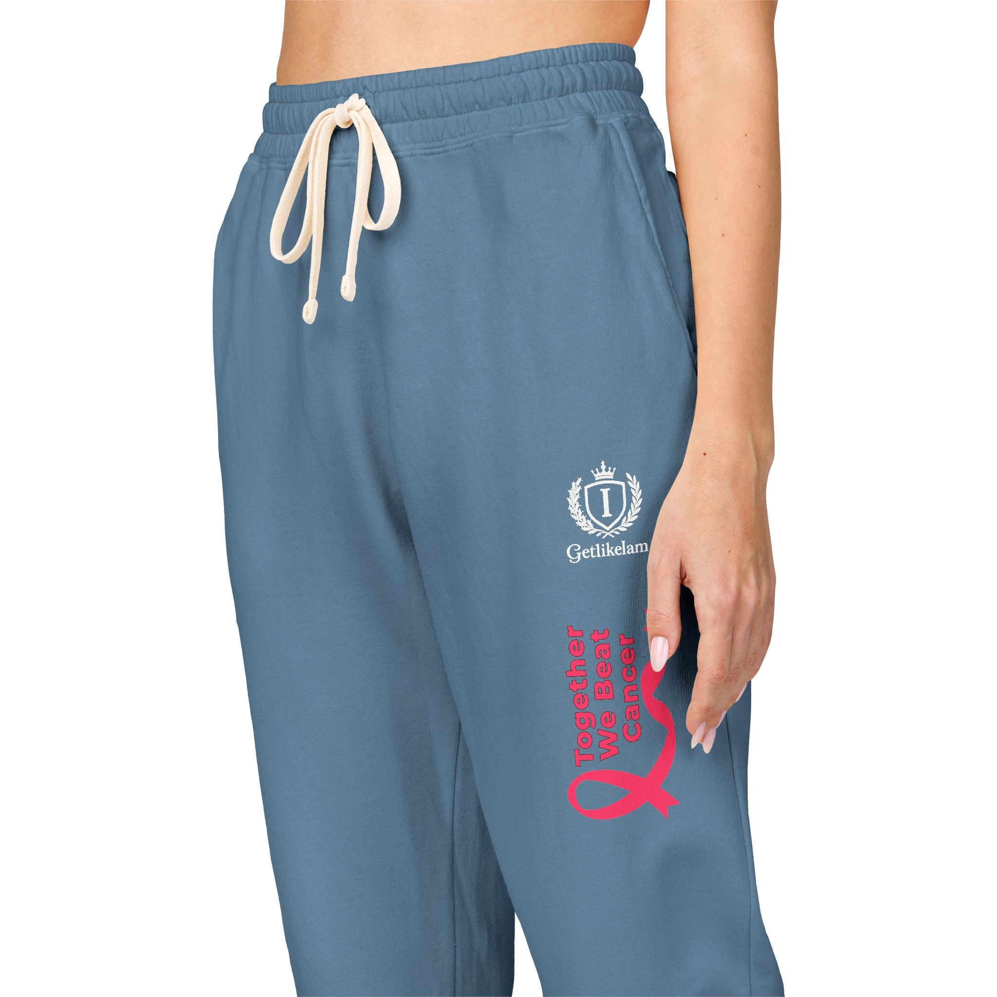Unisex Garment-Dyed Fleece Sweatpants