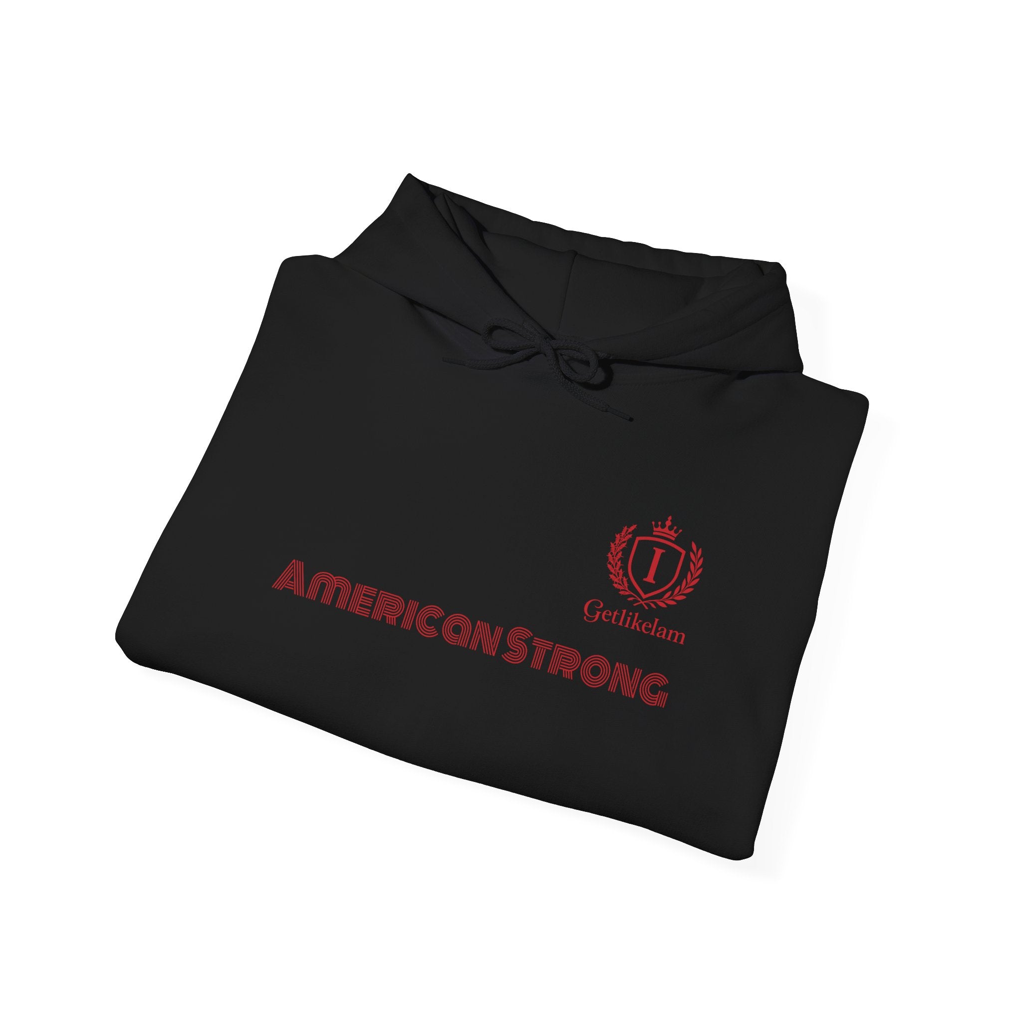 American Strong Hoodie – Patriotic USA Pullover