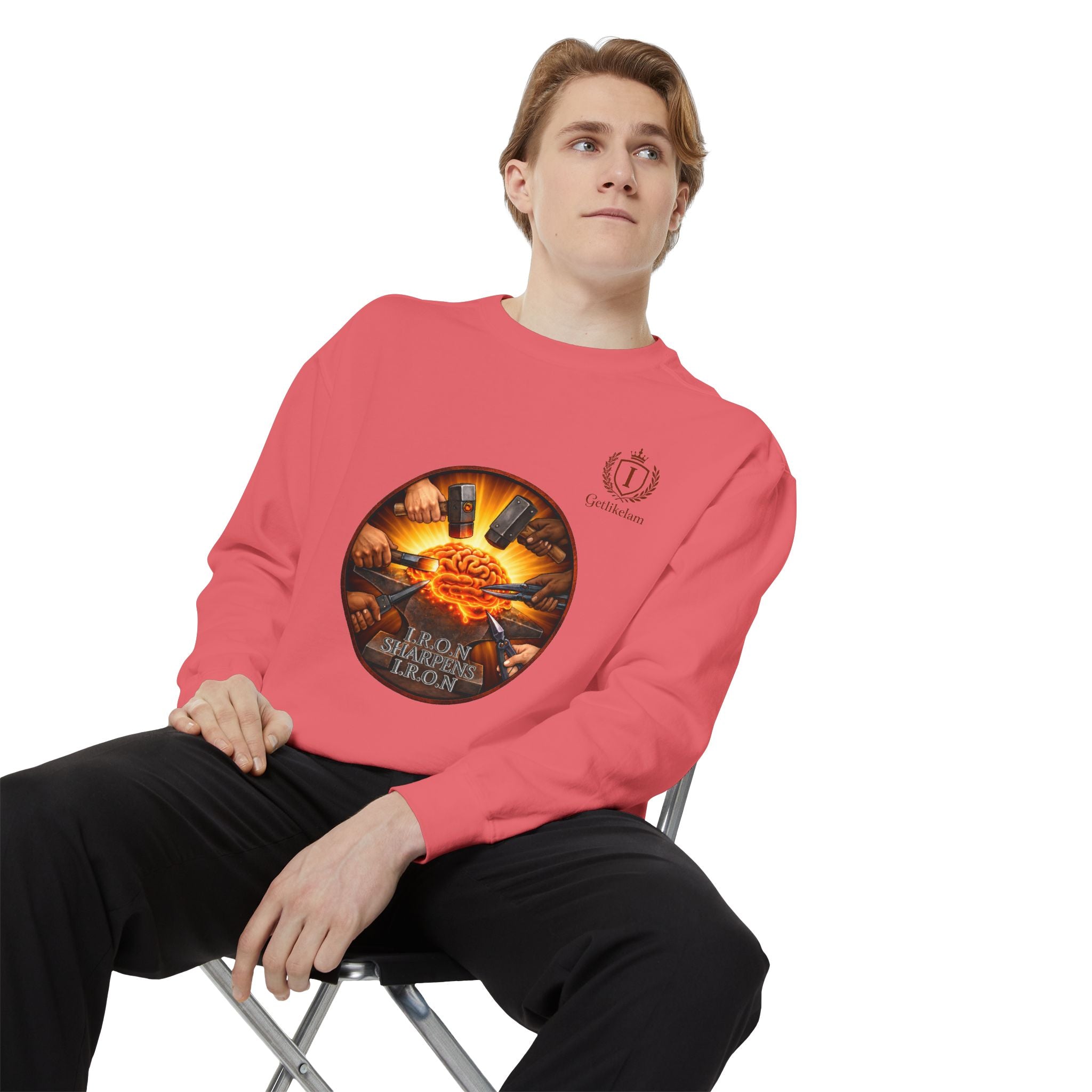 Iron Sharpen Iron Crewneck Sweatshirt