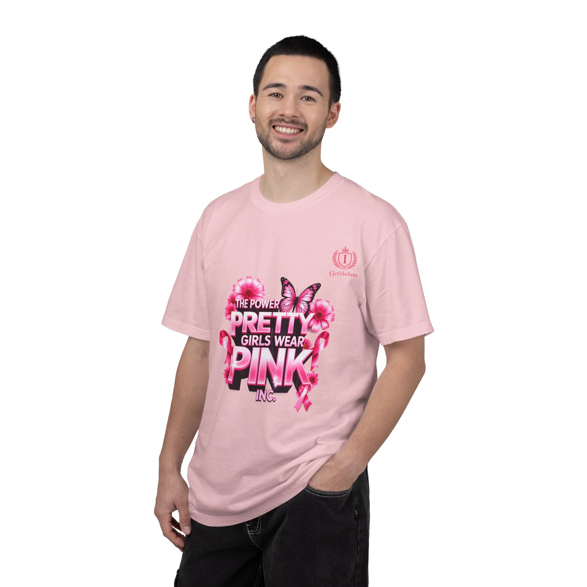 Pretty Girls Wear Pink T-Shirt —  Cancer Awareness Graphic Tee