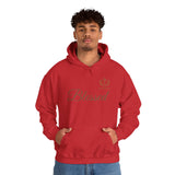 Blessed Script Hoodie — Minimal Faith Christian Sweatshirt