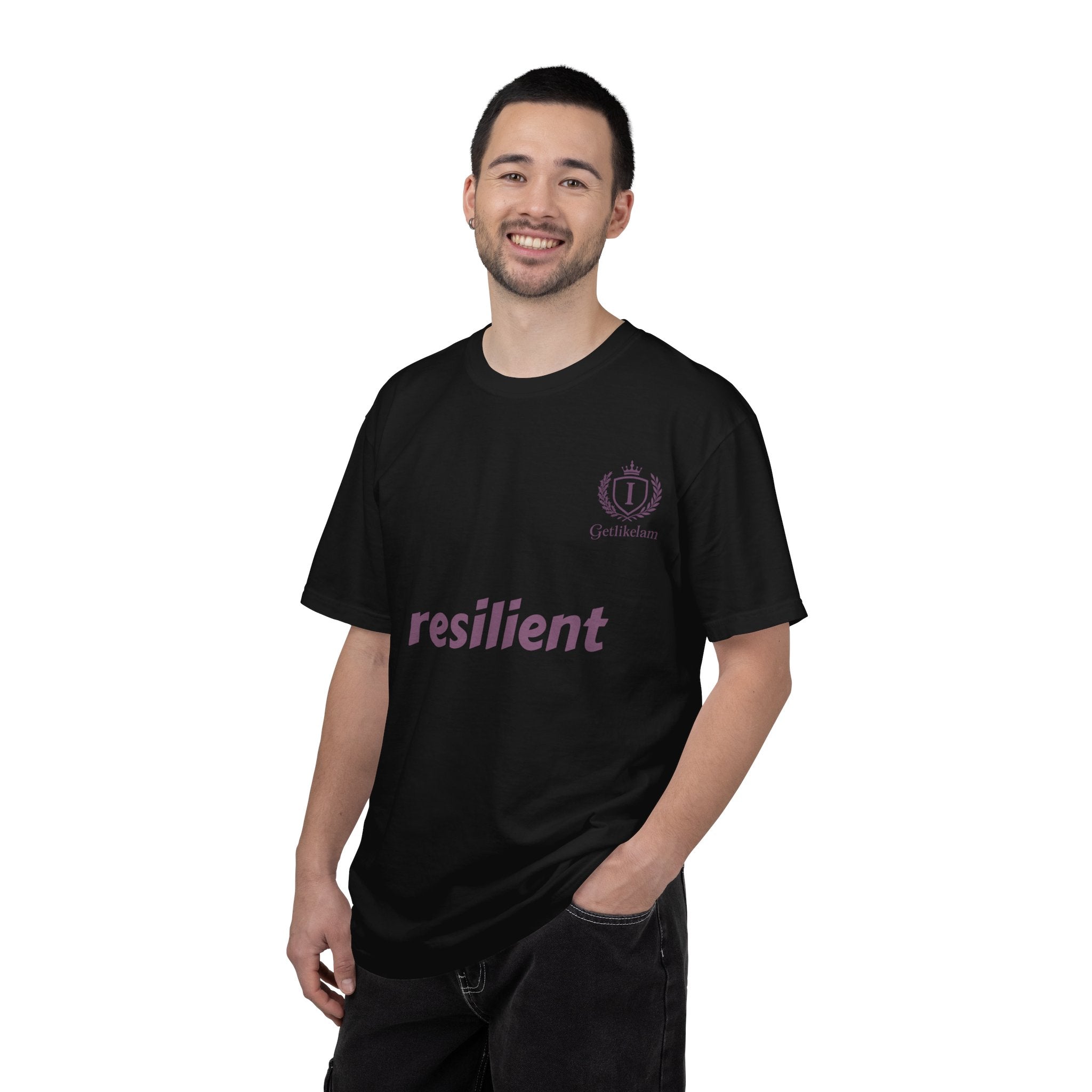 resilient Graphic T-Shirt — Casual Hashtag Tee for Everyday Wear