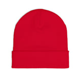 Embroidered "End Of Care With Attitude" Fist Knit Beanie