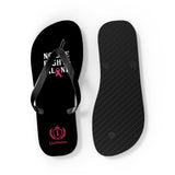 Flip Flops — No One Fights Alone Pink Ribbon Cancer Awareness Sandals