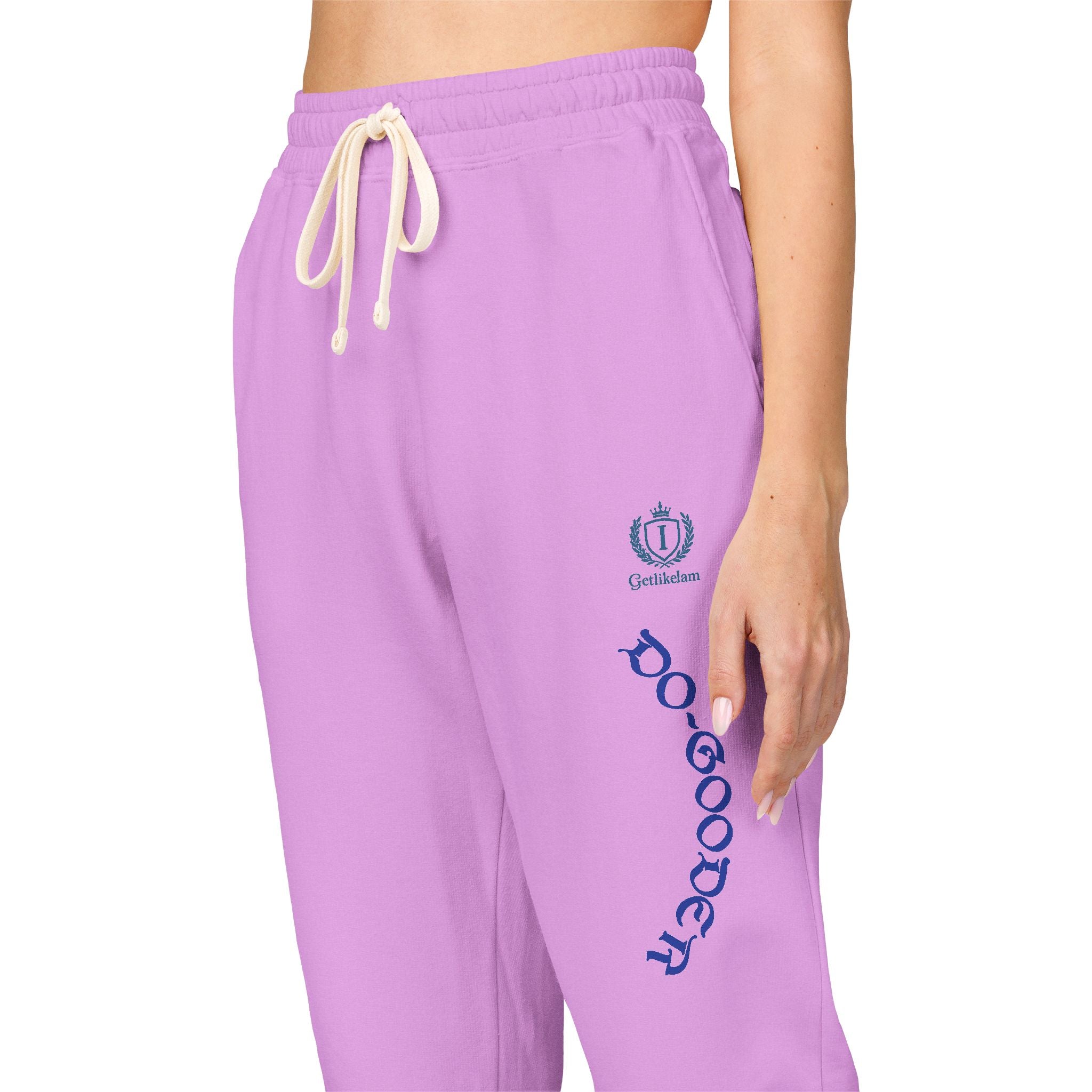 Unisex Garment-Dyed Fleece Sweatpants