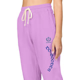 Unisex Garment-Dyed Fleece Sweatpants