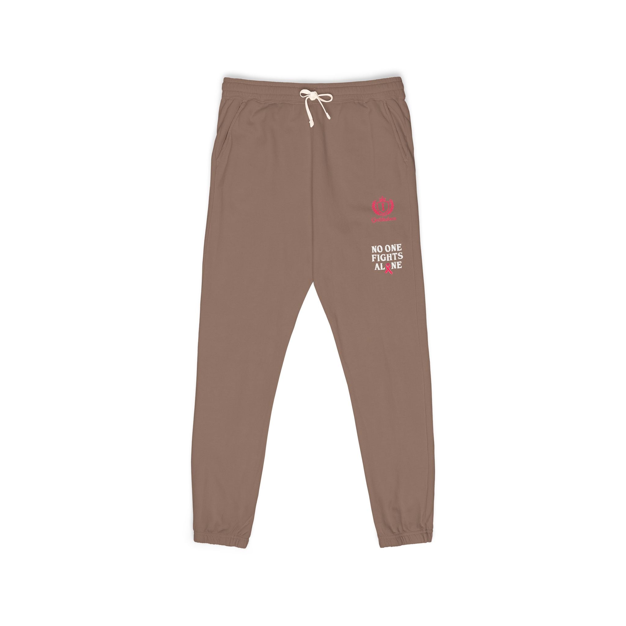 Graphic Sweatpants — 'No One Fight Alone' Cancer Awareness