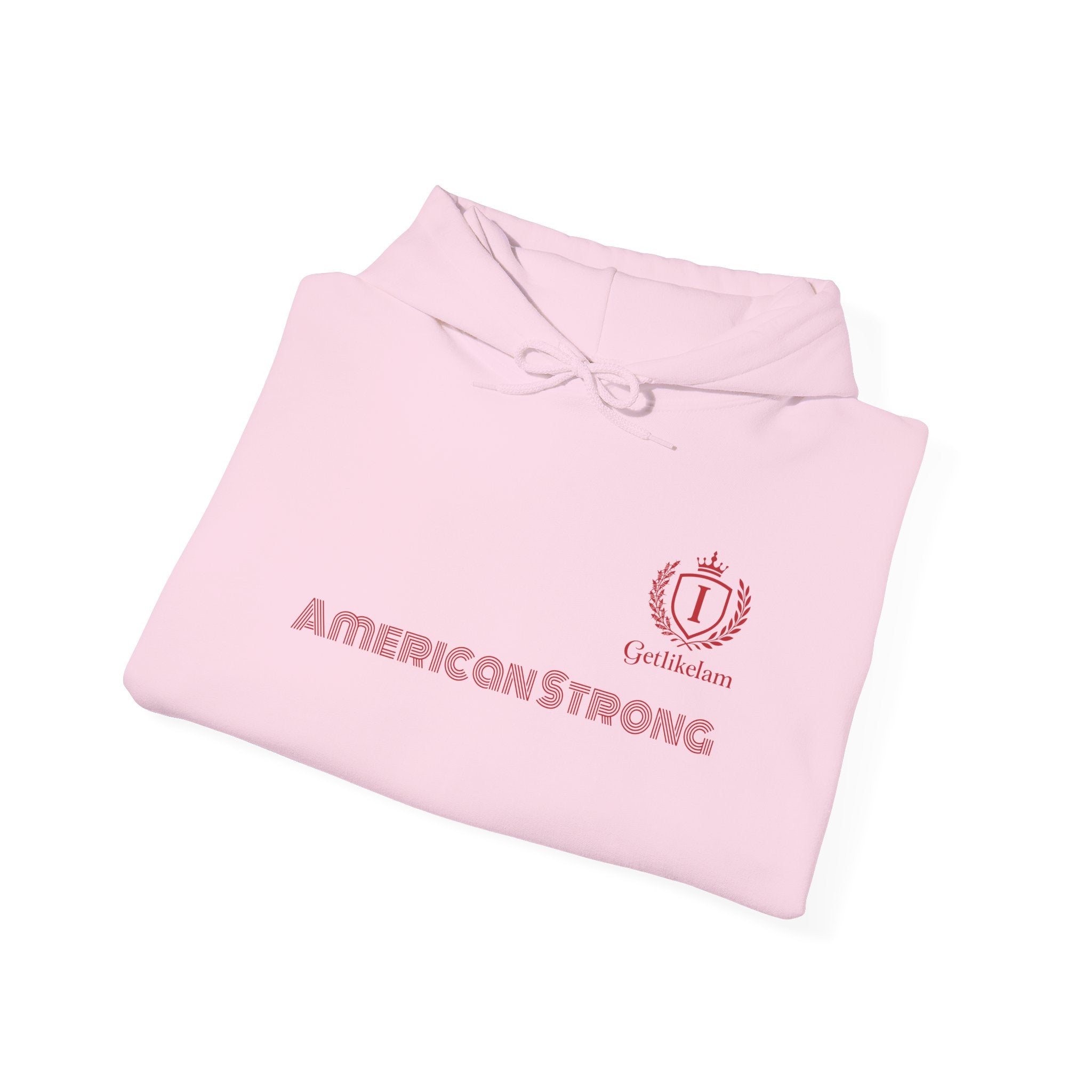 American Strong Hoodie – Patriotic USA Pullover