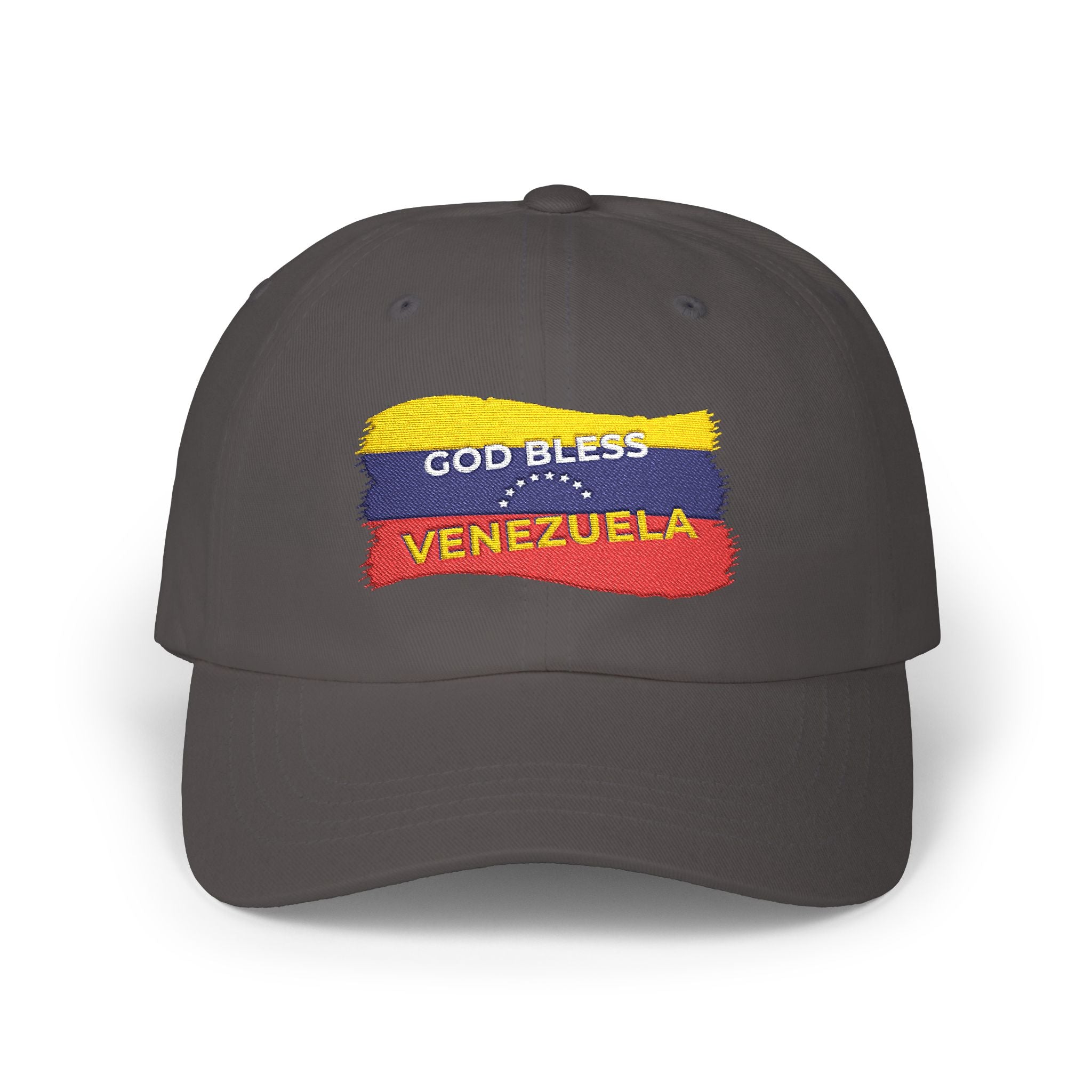 Dad Cap - God Bless Venezuela Embroidered Flag Baseball Hat