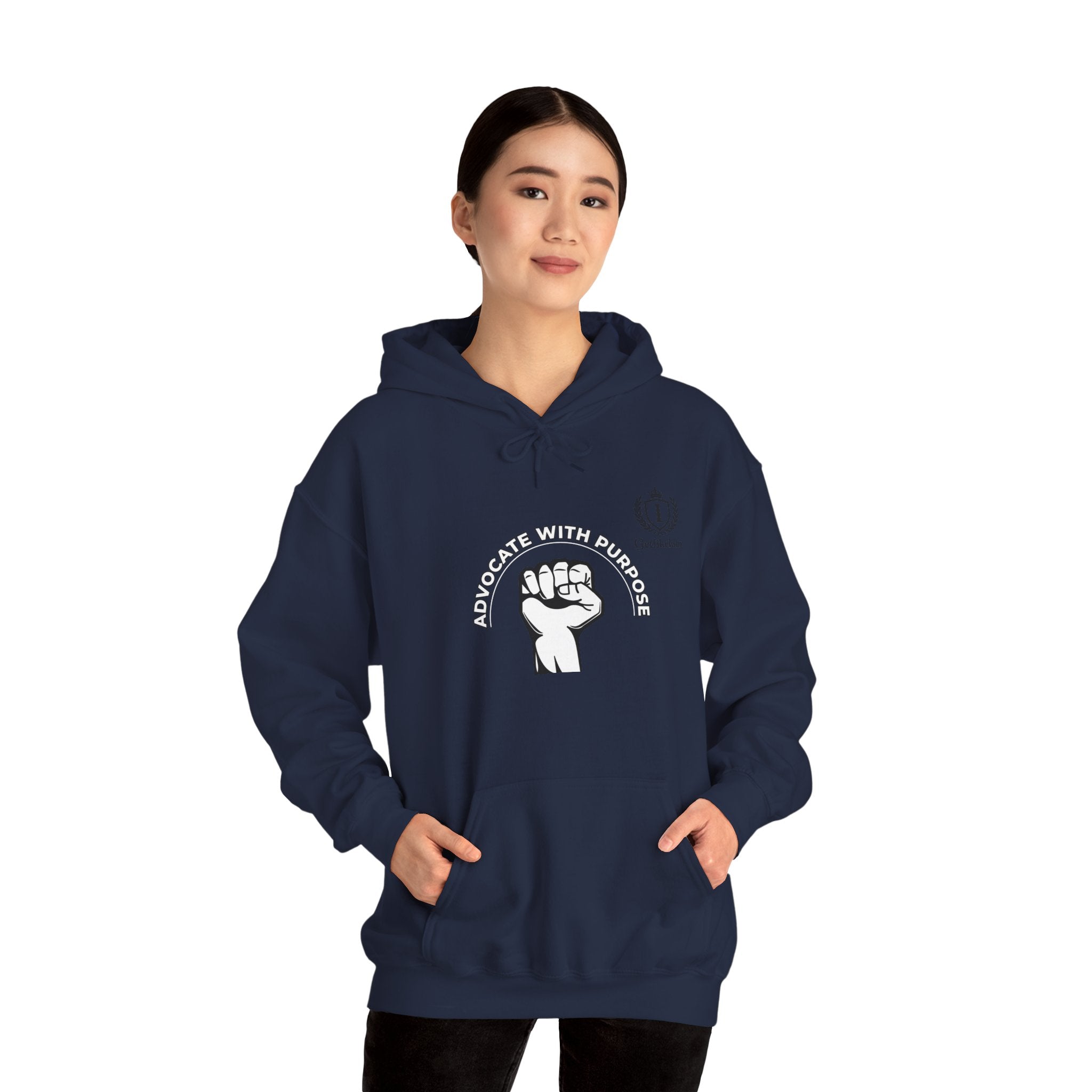 Equal Rights Fist Hoodie — "Together With Purpose" Empowerment Sweatshirt