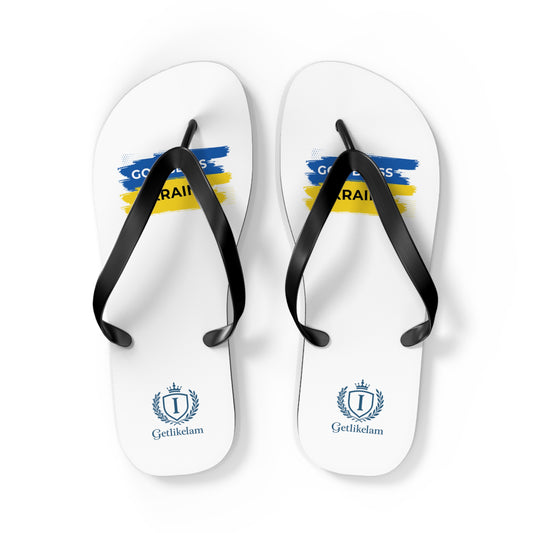 Flip Flops — Get Like I am  Pattern Beach Sandals