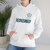 Redeemed Hoodie — Christian Faith Pullover with 'Redeemed' Script