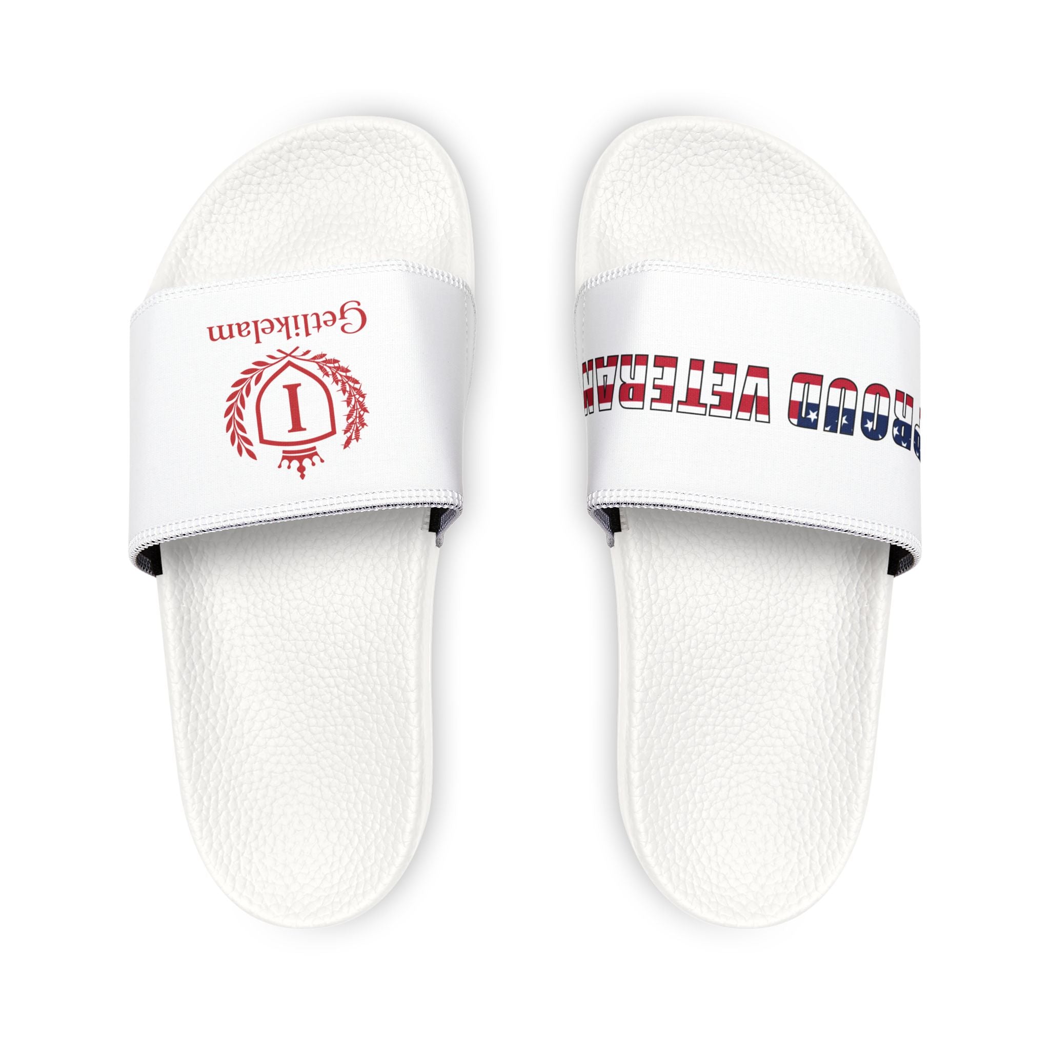 Proud Veteran Removable-Strap Men’s Slides