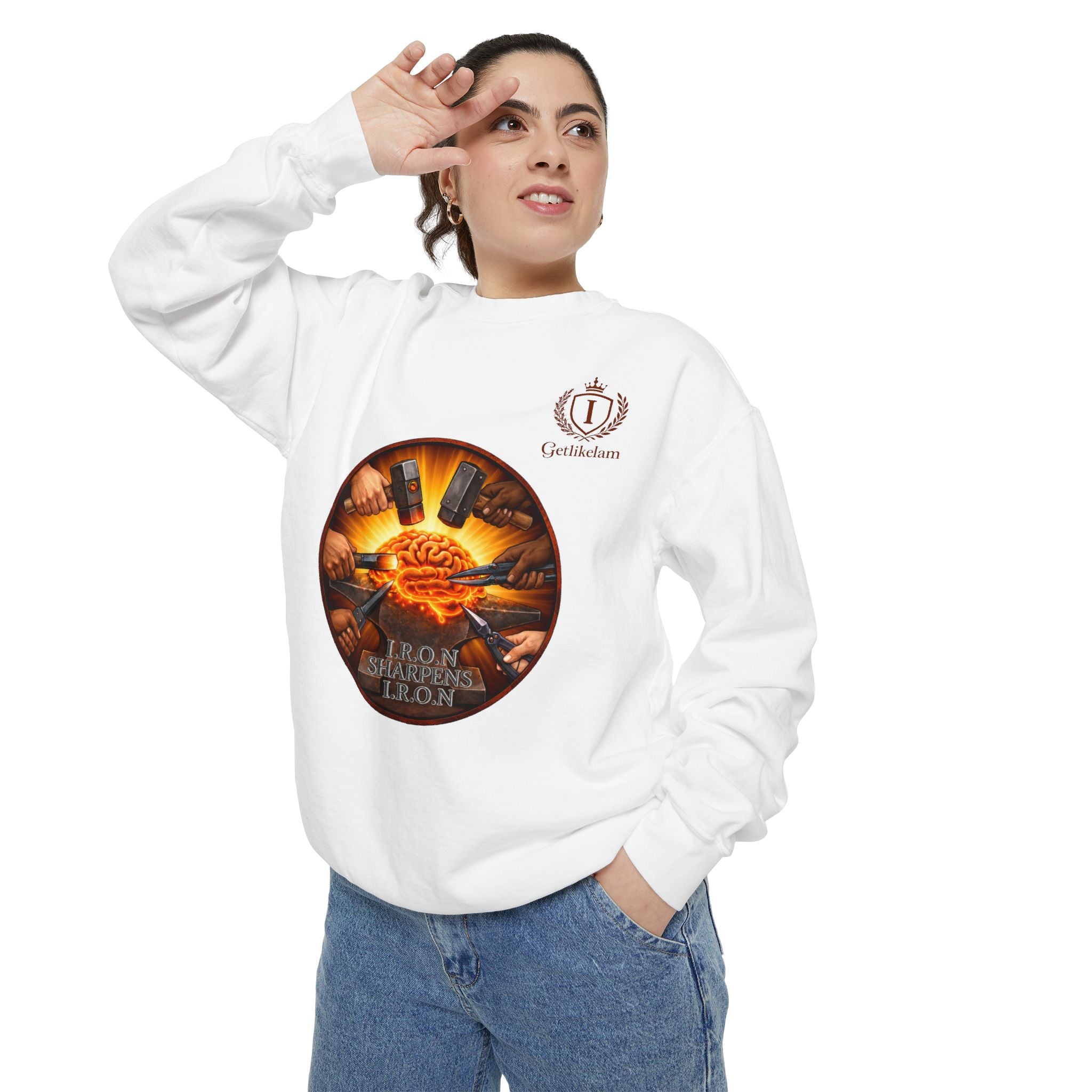 Iron Sharpen Iron Crewneck Sweatshirt