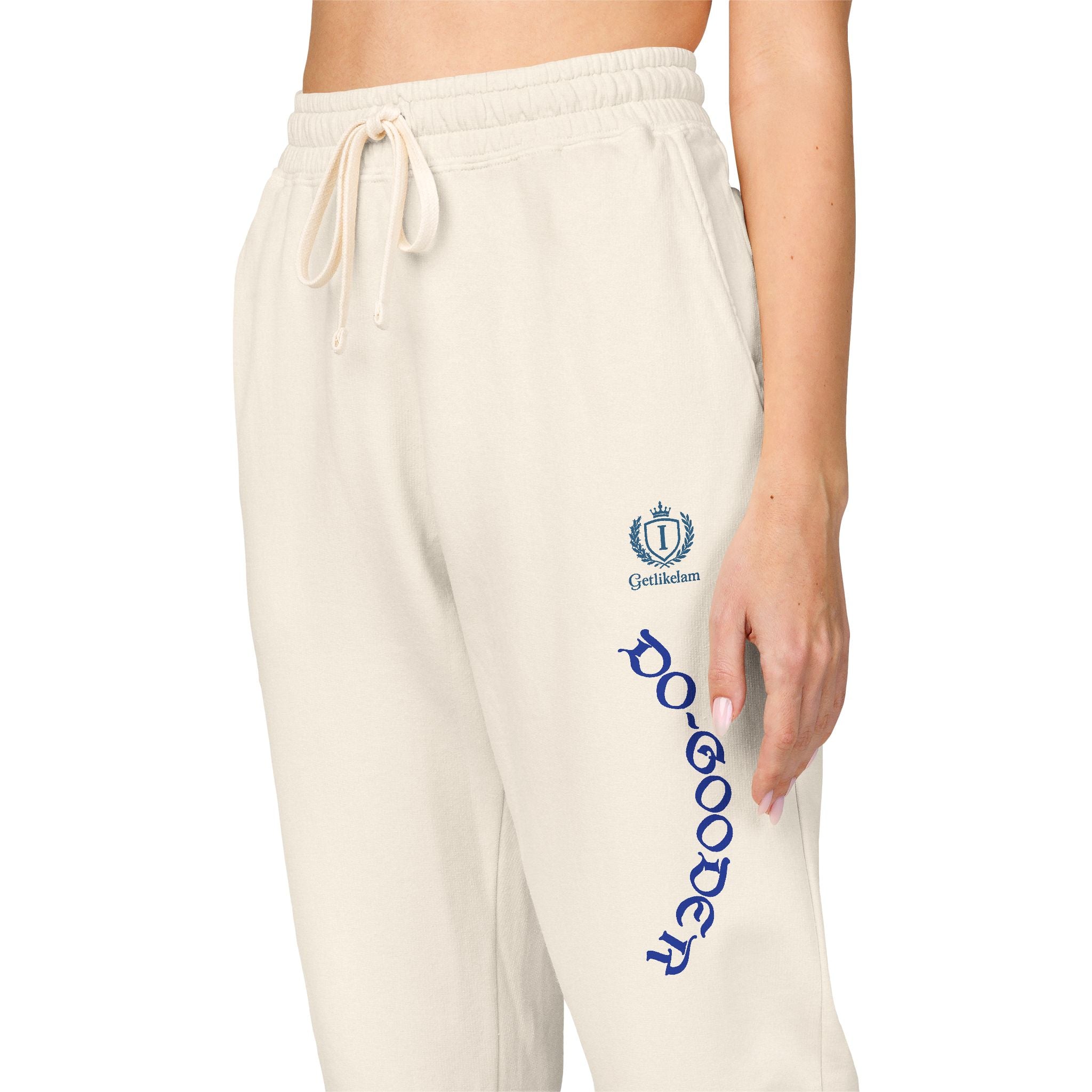 Unisex Garment-Dyed Fleece Sweatpants