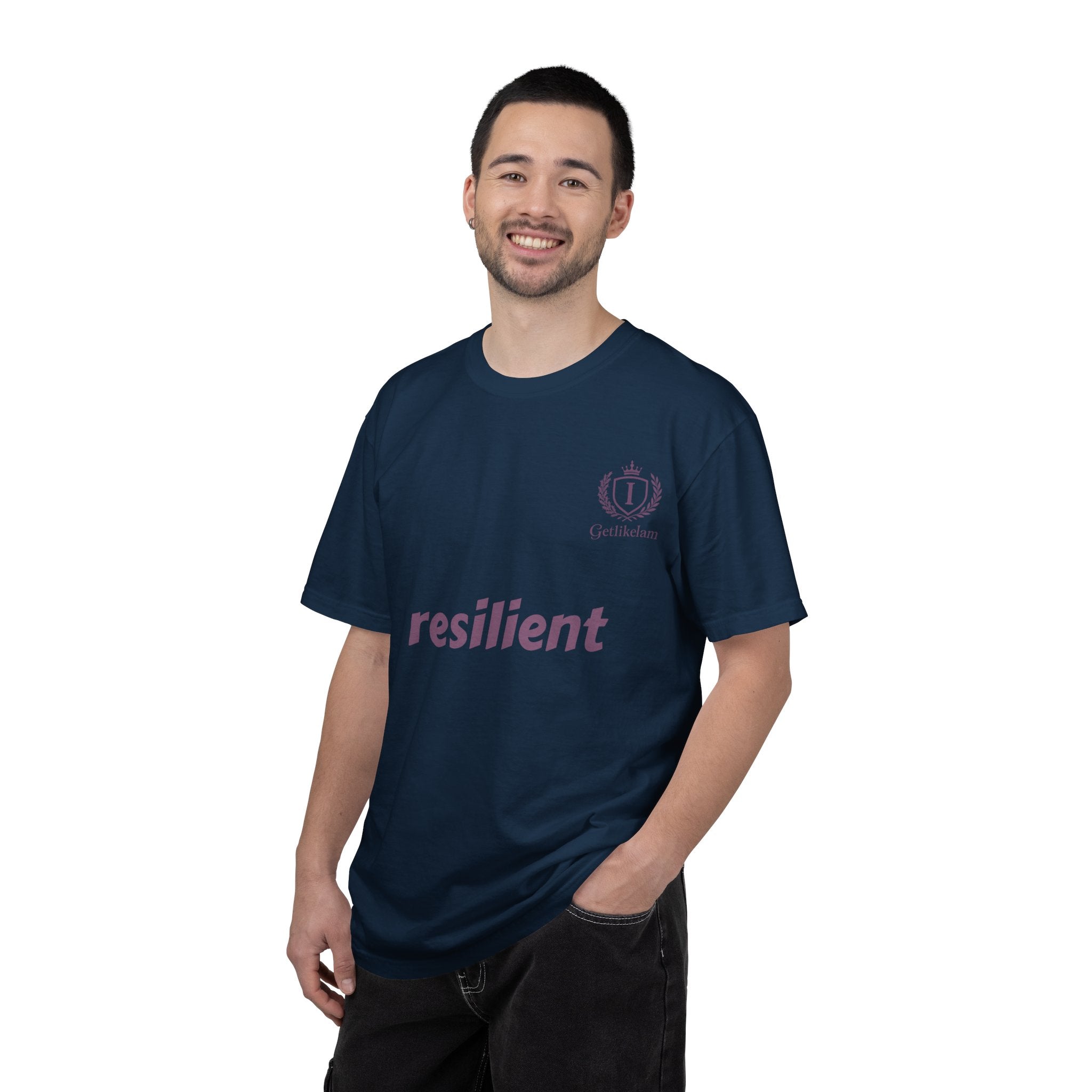 resilient Graphic T-Shirt — Casual Hashtag Tee for Everyday Wear