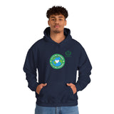 Friendship Earth Hoodie — "Be Kind, Be Friends" Graphic Pullover