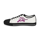 Low Top Sneakers — Rise Above Alzheimer's Purple Ribbon Awareness